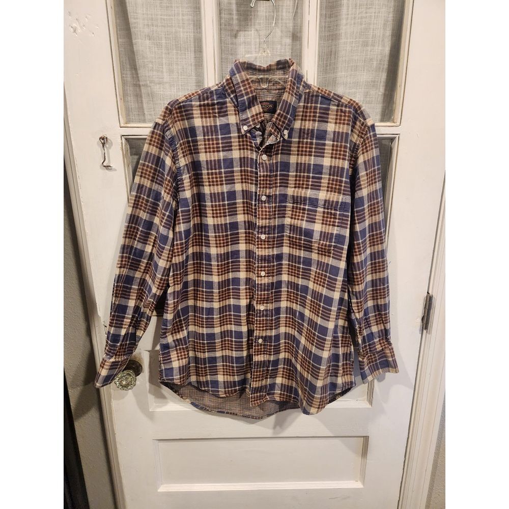 Gordon Men's Plaid Button‎ Down Longsleeve Shirt